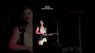 gracie abrams free now live at the eras tour toronto [upl. by Ydal]