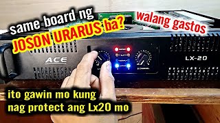 GAWIN MO ito para Hindi na mag PROTECT ang Lx20 Power Amplifier mo hindi na kailangan gumastos [upl. by Anialed]