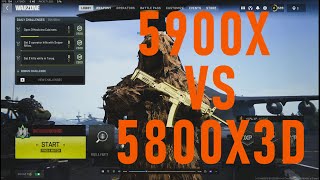 5900X vs 5800X3D Warzone 2 Benchmark 1440p RTX 3080 Competitive Settings Season 4 [upl. by Rainie]