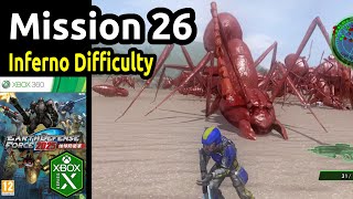 Earth Defense Force 2025  Mission 26  Inferno Difficulty  Solo Ranger  Xbox 360Xbox Series X [upl. by Hanzelin559]