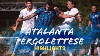 SCAMACCA subito in GOL  AtalantaPergolettese 30  Extended Highlights [upl. by Iah]