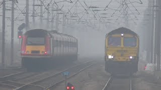 Fast and Freight Trains at Thirsk  06022017 [upl. by Yim]