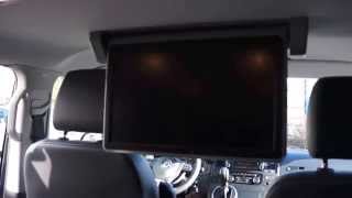 VW T5 Multivan Rear Entertainment System 185 Zoll Full HD Deckenmonitor elektrisch klappbar mit PS3 [upl. by Nhguav]