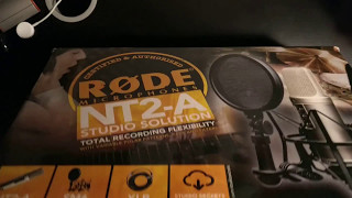 DESCUBRIMOS EL MICRO RODE NT2A STUDIO SOLUTION  UNBOXING [upl. by Fachanan540]