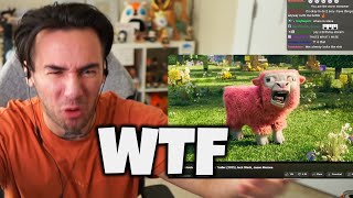 MINECRAFT MOVIE TRAILER  REACTION [upl. by Nalad]