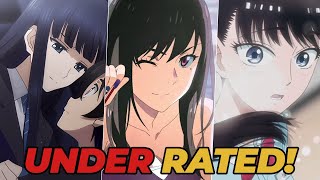 Top 10 Best UNDERRATED Romance Anime You Missed [upl. by Araeic]