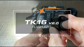 Fenix TK16 V20 brightness modes indoors and outdoors [upl. by Laird]