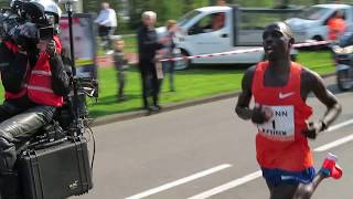 Marathon Rotterdam 2019  winnaar Marius Kipserem [upl. by Hsizan]