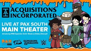 Acquisitions Incorporated Live  PAX South 2019 Blood and Cheese [upl. by Oloapnaig]