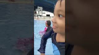 Pandelela Rinong pool anakanak training swimming [upl. by Arahd]