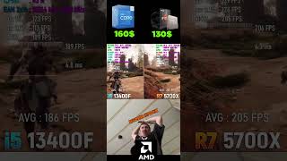 RYZEN 7 5700X VS I5 13400F pc pcgaming pcgamer memes amd intel nvidia [upl. by Zeret508]