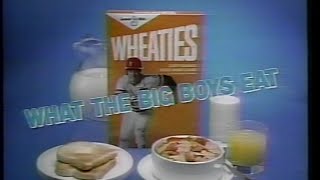 Wheaties  What the Big Boys Eat song Baseball 1985 [upl. by Daniela]