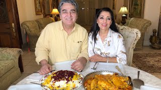 زرشک پلو با مرغ خیلی خوشمزه Recipe for Zereshk polo [upl. by Lichtenfeld]