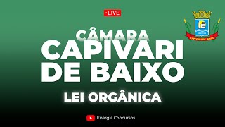 Concurso Câmara de Capivari de Baixo SC  Lei Orgânica do município [upl. by Perrine]