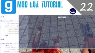 Gmod Lua Tutorial 22 VGUI Element  Animated Model Panel [upl. by Atinal]