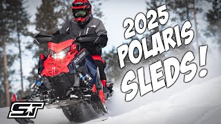 2025 Polaris Snowmobiles EXCLUSIVE First Look at Everything NEW [upl. by Aneehsyt]