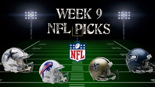 NFL Week 9 Picks ATS 4 Money Picks To Bet [upl. by Clemen]