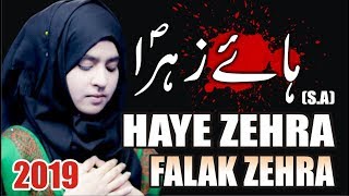 Haye Zehra Haye Zehra  Falak Zehra  Ayyam  New  Noha  2019  9Travel Production [upl. by Nnav]