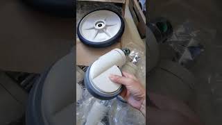 8 inch stryker wheels and central locking casters [upl. by Martha215]