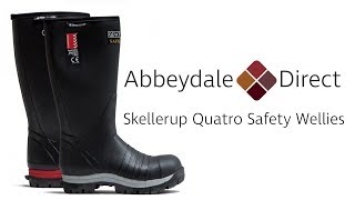 Skellerup Quatro Safety Wellies  In Detail [upl. by Windzer]