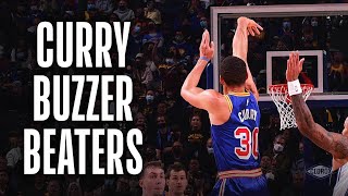 Steph Currys Craziest Buzzer Beaters of His Career 💦 [upl. by Enyaw]