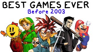 What Games Were Considered the GOAT Back in 2003 [upl. by Iraam561]