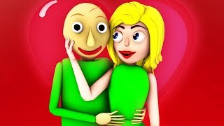 La Novia De Baldi Baldina Español Baldis Basics Parodia Animada SFM Animación 3D [upl. by Fidole928]