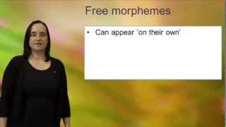 What is a morpheme [upl. by Vivica]