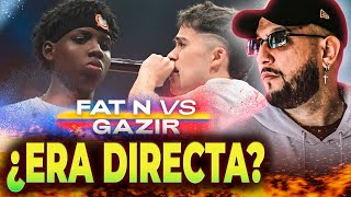 🤔 ¿BATALLA DUDOSA 🤔  PIEZAS REACCIONA A FAT N vs GAZIR [upl. by Aaronson]