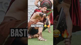 VOCÊS PEDIRAM A GENTE TROUXE OS BASTIDORES 😂🔥💪 maxtitanium gladiador2 maromba [upl. by Rennane187]