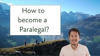 Considering a career as Paralegal Everything you need to know [upl. by Aicirpac]