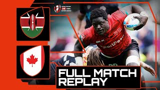 INCREDIBLE lastminute winner  Kenya v Canada  HSBC London Sevens Rugby [upl. by Pelpel333]