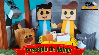 Presépio de Natal  Passo a Passo [upl. by Marcie]