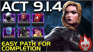 MCOC Act 914  Easy Path For Completion  Void Vs Black Widow CV  2024 [upl. by Smail]