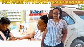 Pampering in Oliver Tambo Airport SA [upl. by Olegna]