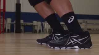 The ASICS GELNetburner Ballistic Volleyball Shoe [upl. by Schnurr]