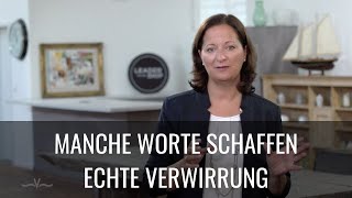 Manche Worte schaffen echte Verwirrung [upl. by Aralomo]