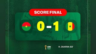 Burkina Faso VS Sénégal 01Highlights amp All Goals 2024 HD [upl. by Nemraciram319]