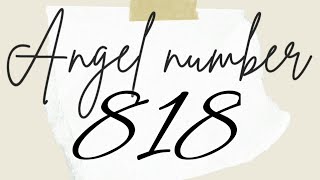 818 ANGEL NUMBER MEANING IN HINDI [upl. by Nnor]