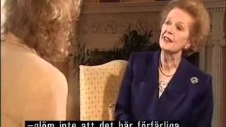 Margaret Thatcher Feisty Interview 1995 [upl. by Siblee]