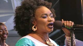 Oumou Sangaré  Kounadia  LIVE at Afrikafestival Hertme 2017 [upl. by Ameg]