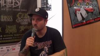 Hatebreed interview Wayne Lozinak  Hellfest 17062012  Metal Sickness [upl. by Chansoo]