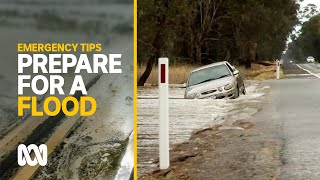 How to plan and prepare for a flood  Emergency Tips  ABC Australia [upl. by Teodorico735]