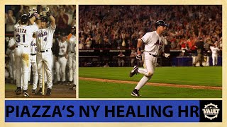 Mike Piazzas emotional post911 home run  Relive that unforgettable night in Queens [upl. by Isahella]