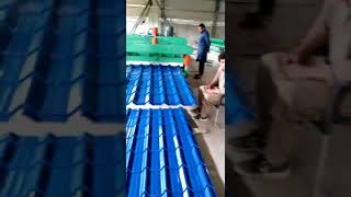 Roof Panel Roll Forming Machine IBR roof sheets [upl. by Derayne]