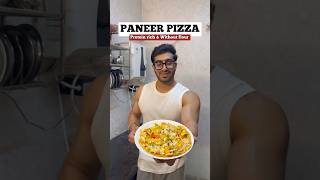 HEALTHY PANEER PIZZA✅ helathyfood recipe pizza fitness bodybuilding cooking food shorts [upl. by Delanos721]