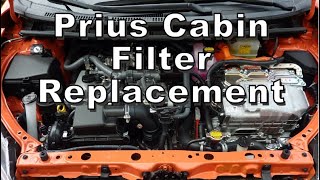 ✨ Gen 3 Prius Cabin Filter Easy Replacement ✨ [upl. by Tansey]