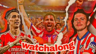 Atletico madrid 04 Benfica champions league live reaction  No attacking strategy  depressing😭🥺 [upl. by Tammara810]