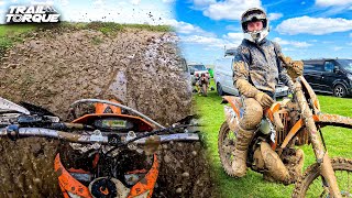 First Time Riding an Enduro amp MX Track  Greensands MCC Whaddon  KTM EXC 300 4K [upl. by Jilly507]