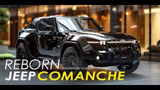 Jeep Comanche Reborn Concept Car AI Design [upl. by Cochran186]